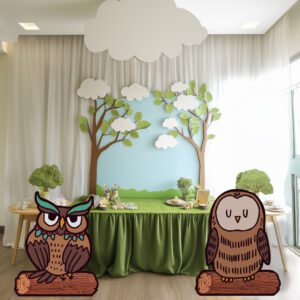 Owl Cutouts for Decor and Party Prop