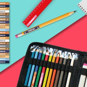 Blue Heeler Cartoon Stationery/Pencil Kids Name Label Personalised Sticker