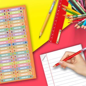 Fruits Series Series Stationery/Pencil Kids Name Label Personalised Sticker