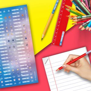 Zodiac-Libra Series Stationery/Pencil Kids Name Label Personalised Sticker