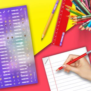Zodiac-Sagittarius Series Stationery/Pencil Kids Name Label Personalised Sticker